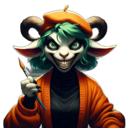 staff, mask, concept art, fantasy art transparent PNG cut-out