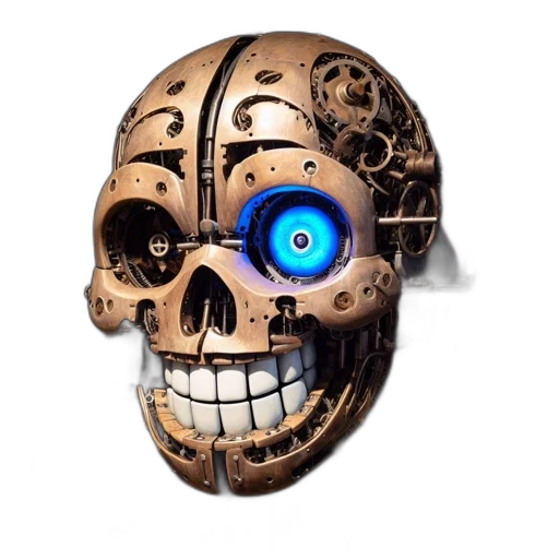 robot, mask, face, jewelry transparent PNG cut-out