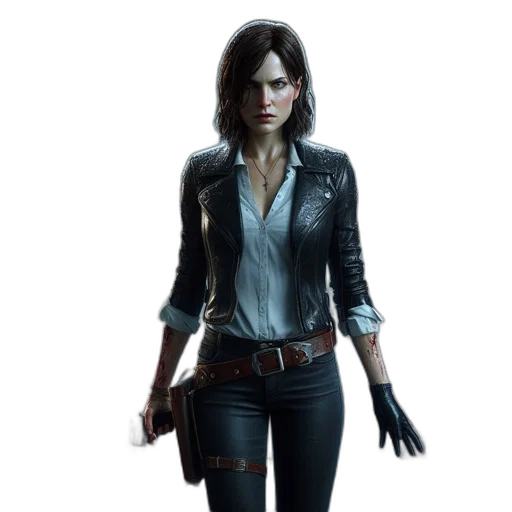 jacket, concept art, 3d render, photorealistic transparent PNG cut-out