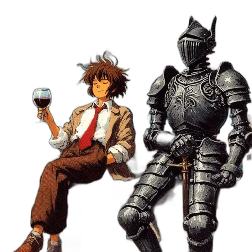 robot, concept art, pixel art, comic book art transparent PNG cut-out