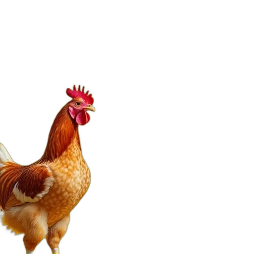 animal, food, 3d render, photorealistic transparent PNG cut-out
