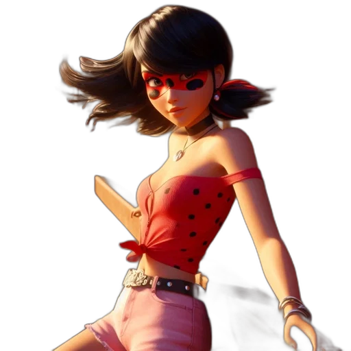 dress, staff, weapon, robot transparent PNG cut-out