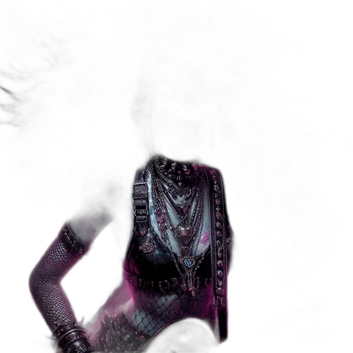 dress, mask, jacket, creature transparent PNG cut-out