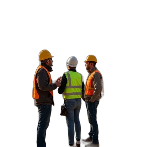 staff, jacket, hat, furniture transparent PNG cut-out