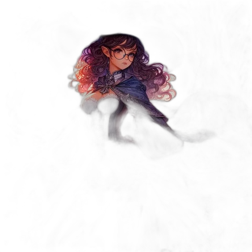 creature, hair, dragon, weapon transparent PNG cut-out