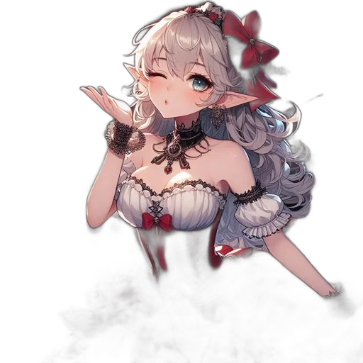 staff, dress, weapon, crown transparent PNG cut-out