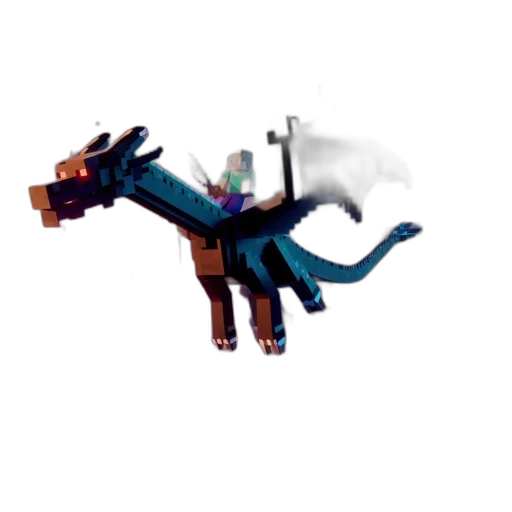 dragon, robot, staff, animal transparent PNG cut-out