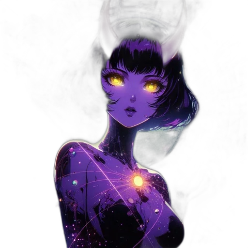 crown, dress, staff, creature transparent PNG cut-out