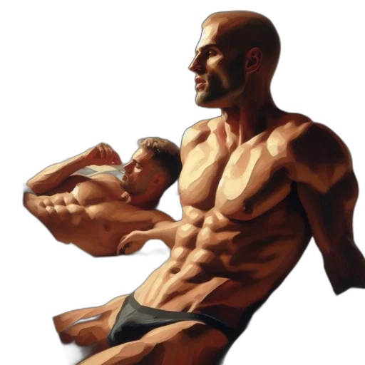 photorealistic, concept art, oil painting, comic book art transparent PNG cut-out