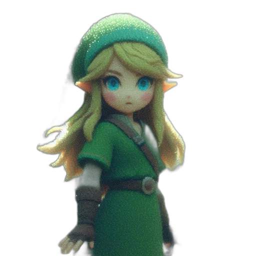 hat, staff, weapon, 3d render transparent PNG cut-out