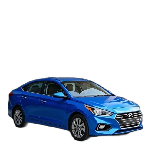 car, 3d render, photorealistic, blue transparent PNG cut-out