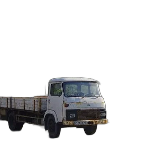 3d render, photorealistic, white, truck transparent PNG cut-out