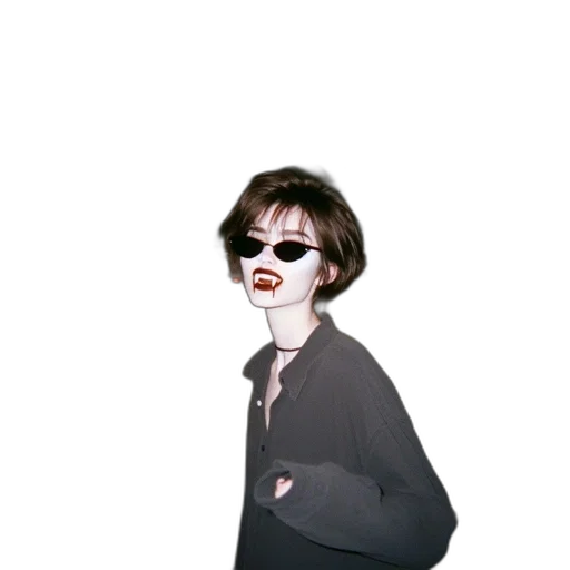 mask, creature, face, jacket transparent PNG cut-out