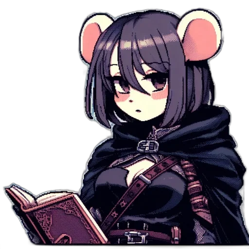 staff, jacket, mask, weapon transparent PNG cut-out