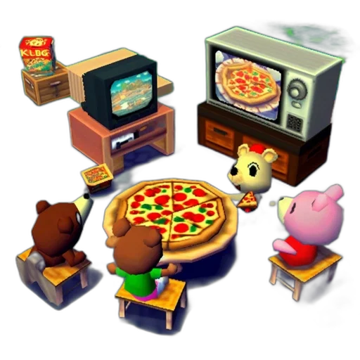 food, furniture, 3d render, concept art transparent PNG cut-out