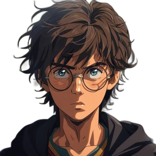 face, mask, hair, staff transparent PNG cut-out
