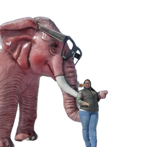 creature, animal, 3d render, concept art transparent PNG cut-out