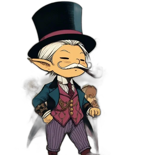 staff, hat, cartoon, concept art transparent PNG cut-out