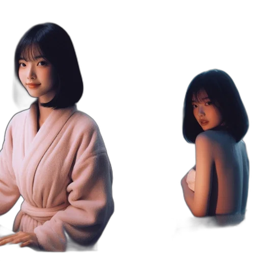 dress, jewelry, robot, face transparent PNG cut-out