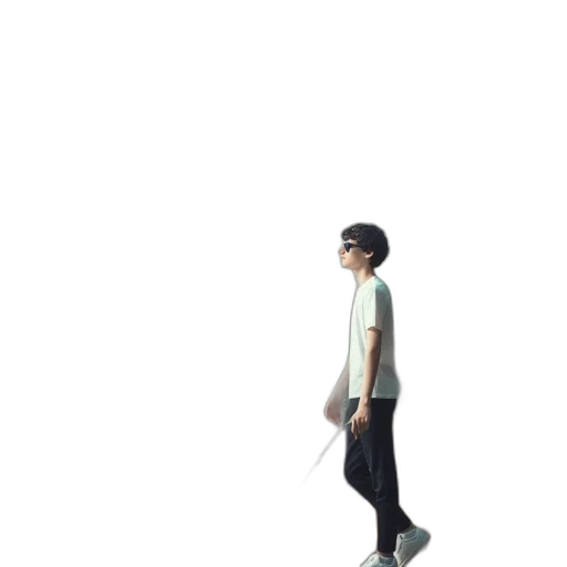 staff, robot, jacket, creature transparent PNG cut-out