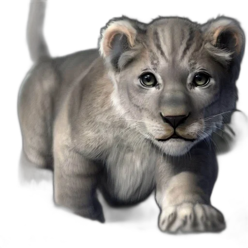 animal, creature, crown, staff transparent PNG cut-out