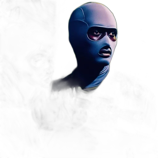 mask, face, robot, creature transparent PNG cut-out