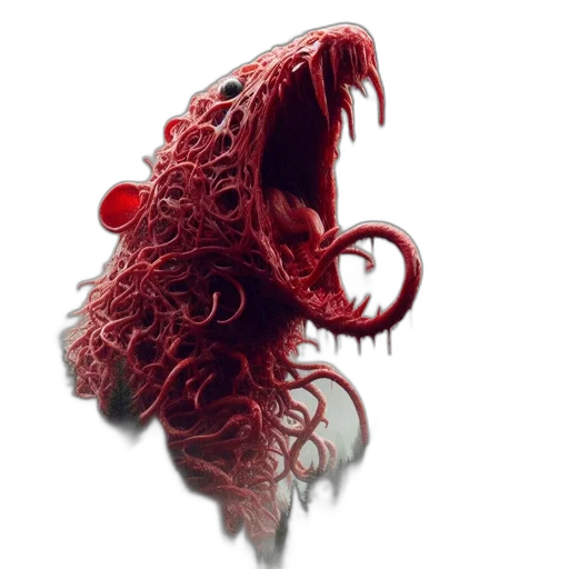 dragon, creature, animal, hair transparent PNG cut-out