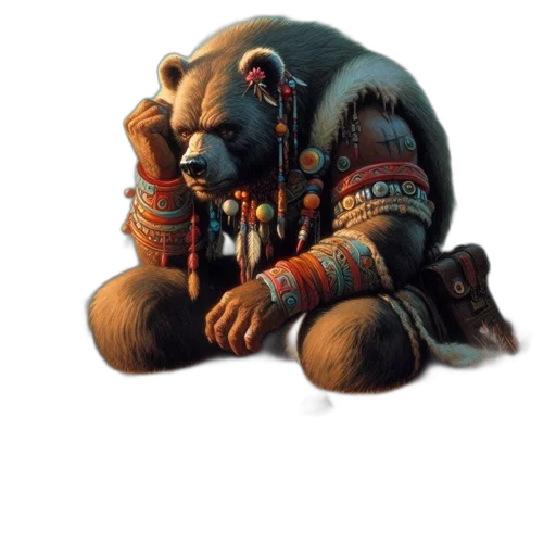 animal, creature, mask, staff transparent PNG cut-out