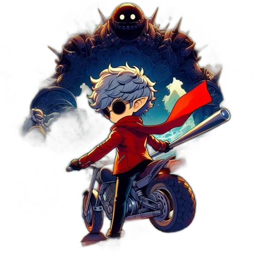 sword, staff, weapon, creature transparent PNG cut-out