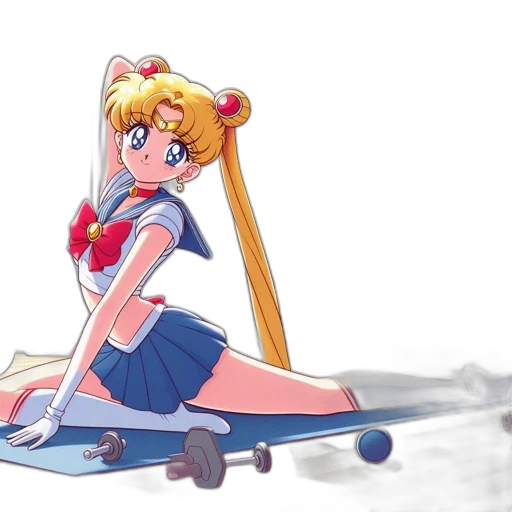 weapon, anime, vaporwave, concept art transparent PNG cut-out