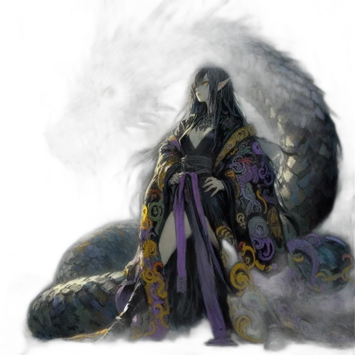 dragon, creature, mask, sword transparent PNG cut-out
