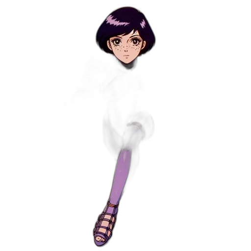 staff, weapon, umbrella, hair transparent PNG cut-out