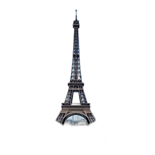 building, umbrella, jewelry, 3d render transparent PNG cut-out