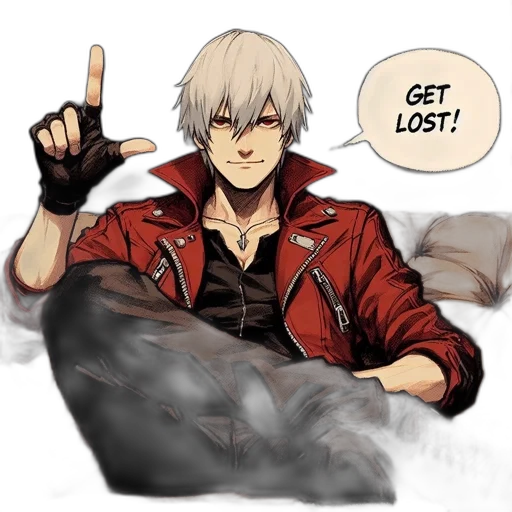 jacket, comic book art, concept art, anime transparent PNG cut-out