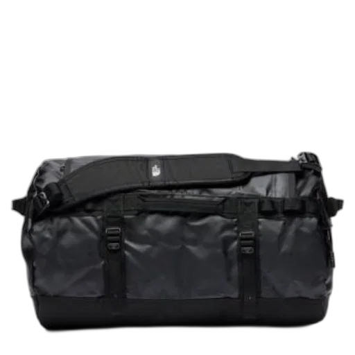 black, duffel, bag, strap transparent PNG cut-out