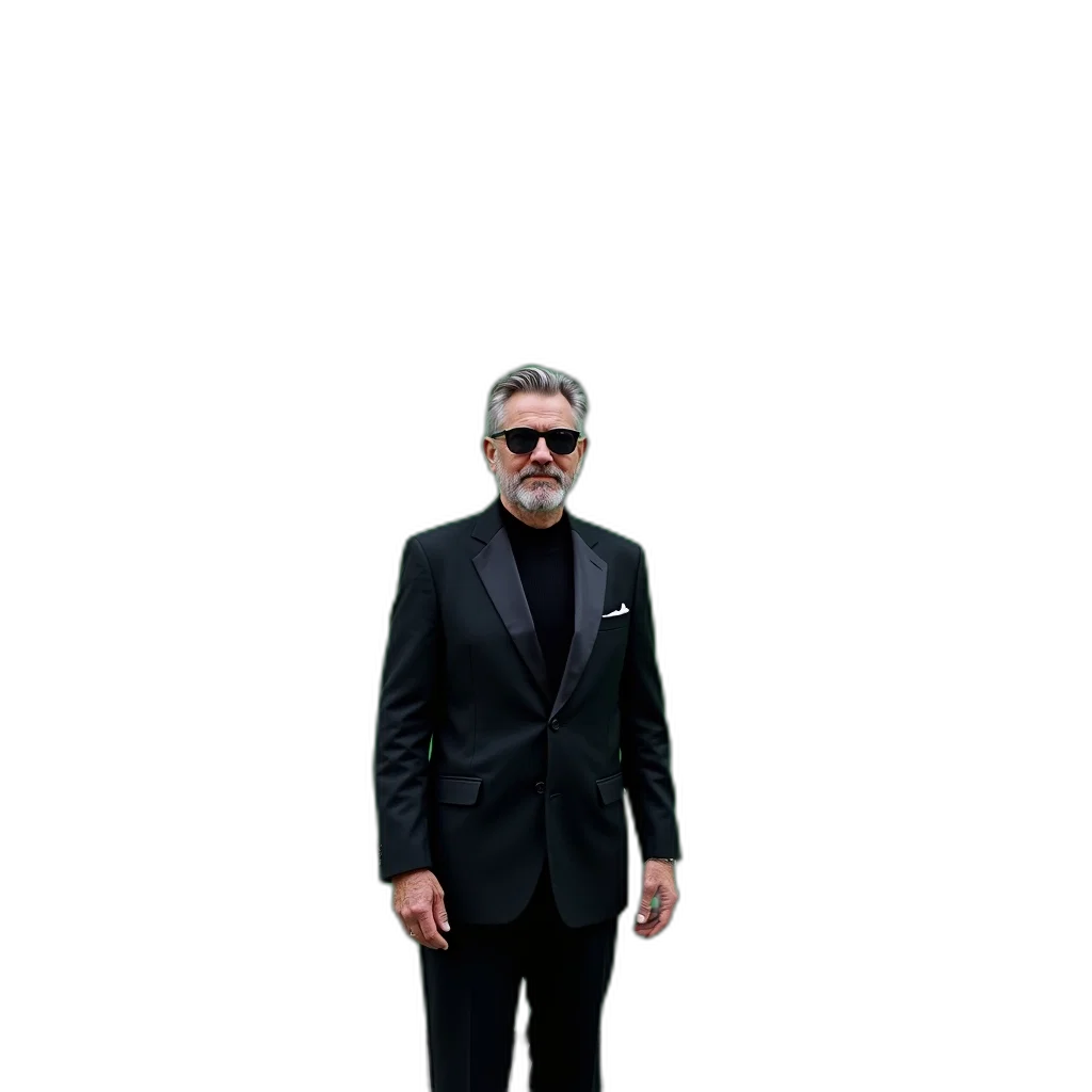 jacket, staff, animal, robot transparent PNG cut-out