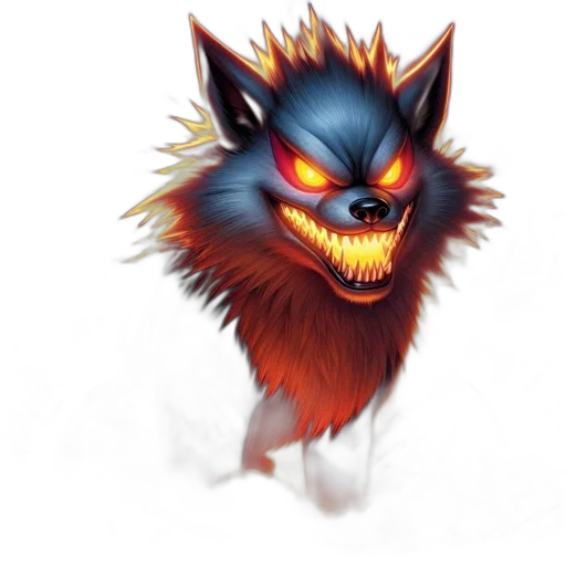 mask, creature, staff, dragon transparent PNG cut-out