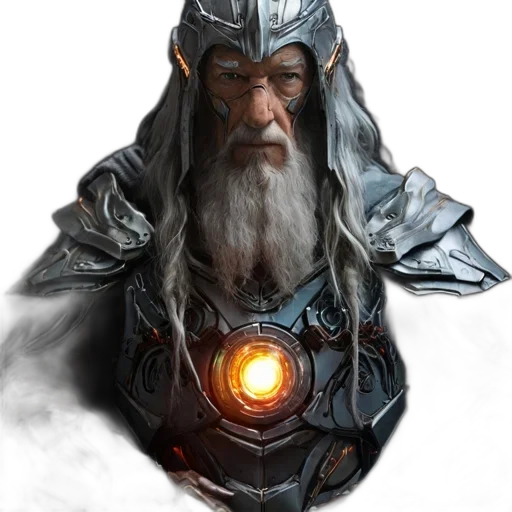 face, fantasy art, concept art, photorealistic transparent PNG cut-out