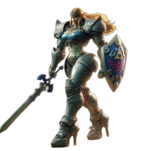 sword, weapon, robot, staff transparent PNG cut-out