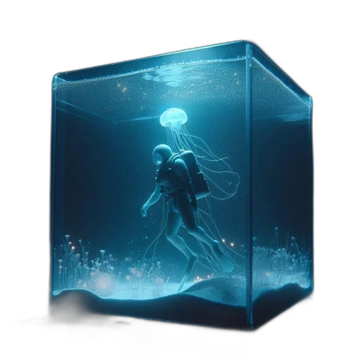 creature, umbrella, robot, concept art transparent PNG cut-out