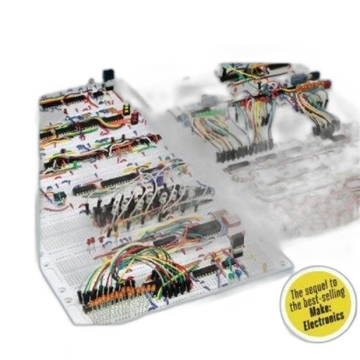 make, more, electronics, book transparent PNG cut-out