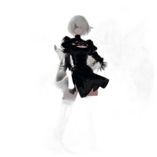 dress, robot, mask, weapon transparent PNG cut-out