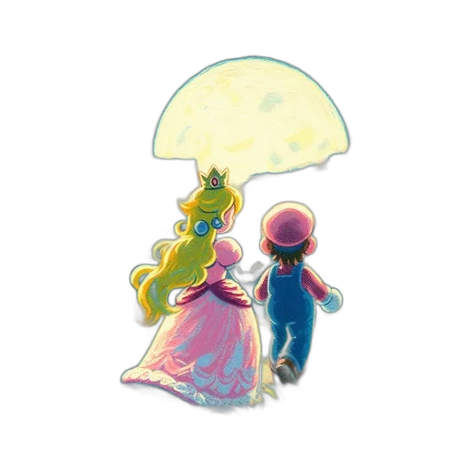 umbrella, crown, dress, hat transparent PNG cut-out