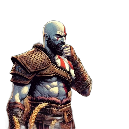 staff, concept art, comic book art, fantasy art transparent PNG cut-out