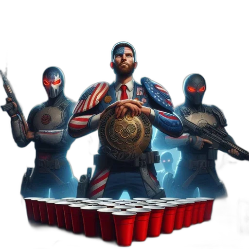 jacket, weapon, concept art, comic book art transparent PNG cut-out
