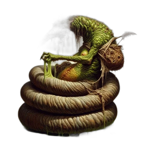 dragon, creature, food, animal transparent PNG cut-out