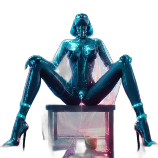 robot, furniture, creature, jewelry transparent PNG cut-out