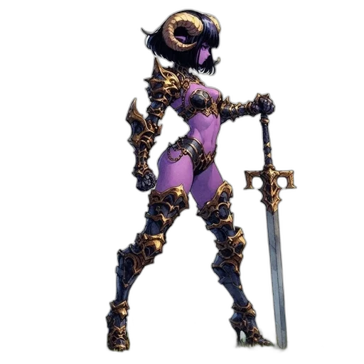 weapon, sword, staff, robot transparent PNG cut-out