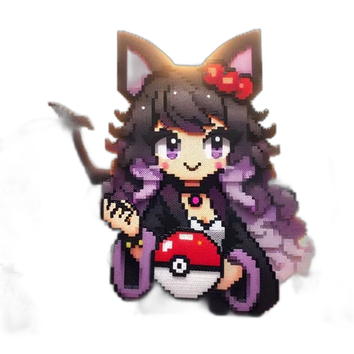staff, pixel art, fantasy art, anime transparent PNG cut-out