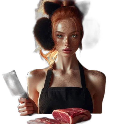 food, face, staff, weapon transparent PNG cut-out